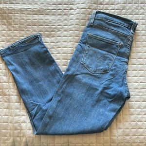 Levi’s High Rise Straight Crop Jeans